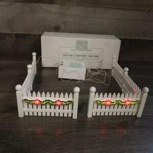 Brite Lites Lighted Fence Village Accessories Works